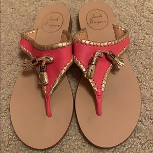 Jack Rogers pink sandals